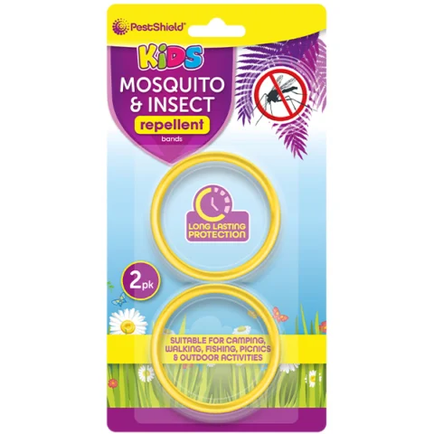 Pestshield Kids Mosquito & Insect Repellent Bands 2 Pack
