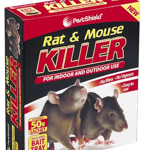 Pestshield Rat & Mouse Killer 2 X 20g