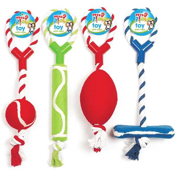Pets Play Rope Dog Toys Assorted