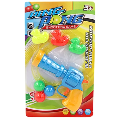 Ping Pong Pistol & Targets Shooting Game