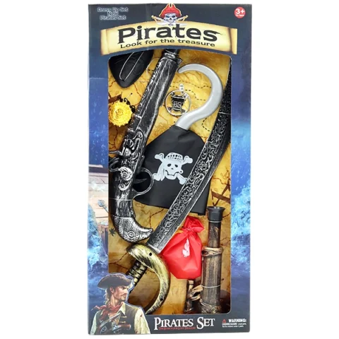 Pirate Role Play & Dress-Up Set