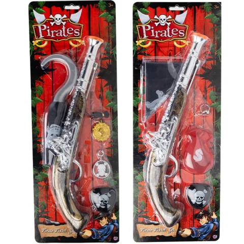 Pirates Kids Pistol Role Play Set 5pc Assorted