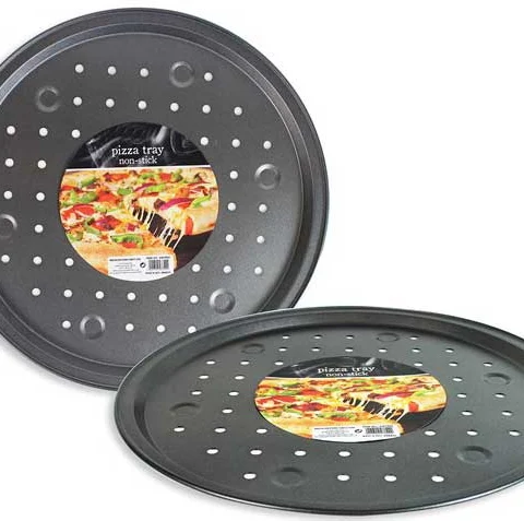 Pizza Baking Tray With Holes 33cm