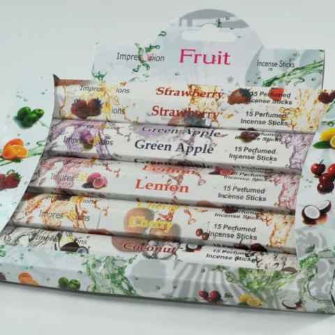 PK5 INCENENSE HEXAGON FRUIT