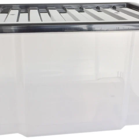 Plastic Storage Box With Lid Large 50Ltr