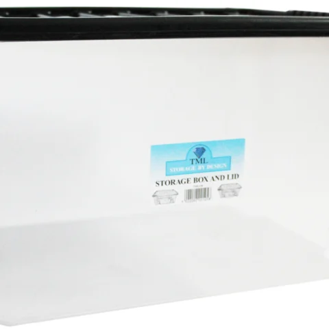 Plastic Storage Box With Lid Maxi 30Ltr
