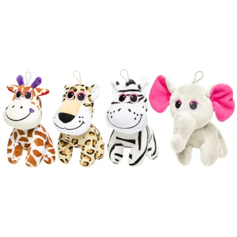 Plush Wild Animal Toys Assorted