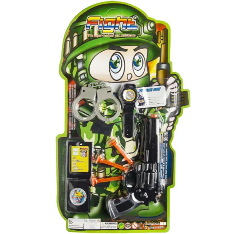 Police Force Play Set 8pc