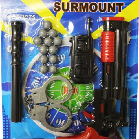 Police Play Gun Set