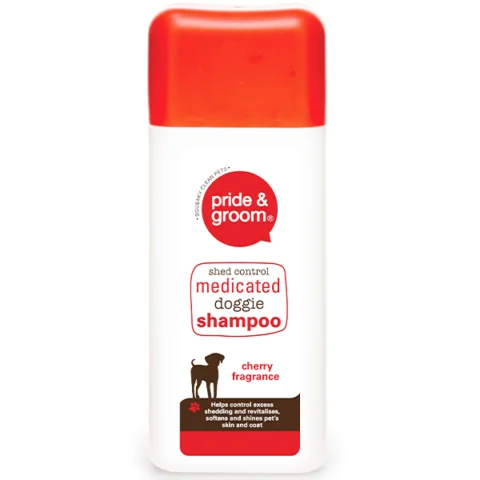 Pride & Groom Cherry Medicated Dog Shampoo 300ml
