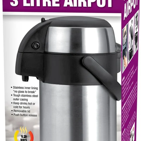 Prima 3 Litre Stainless Steel Airpot