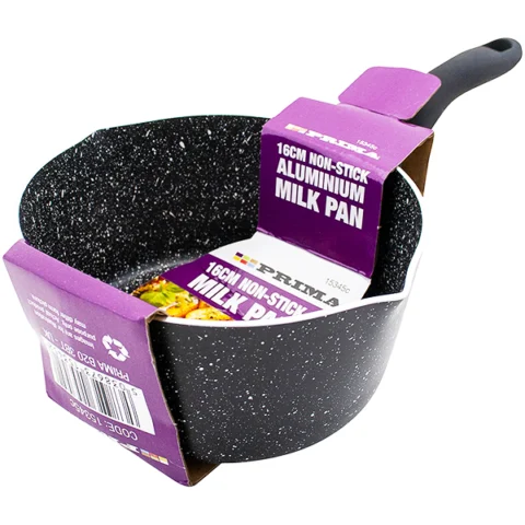 Prima Aluminium Non-Stick Milk Pan 16cm