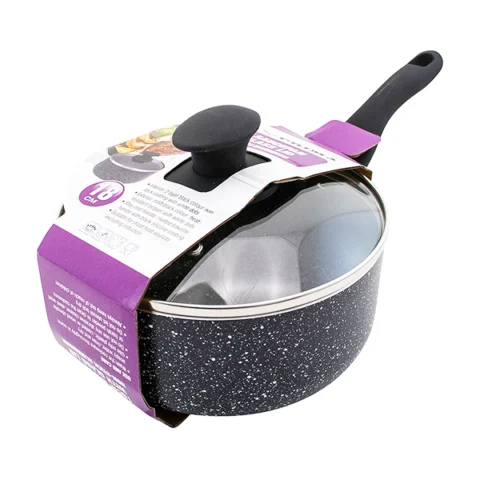 Prima Aluminium Non-Stick Saucepan 18cm