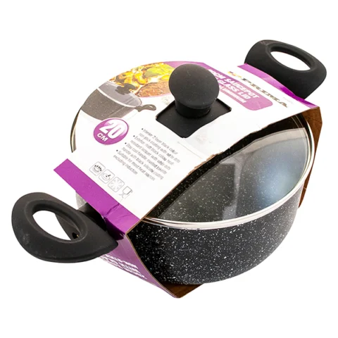 Prima Aluminium Saucepot With Lid 20cm