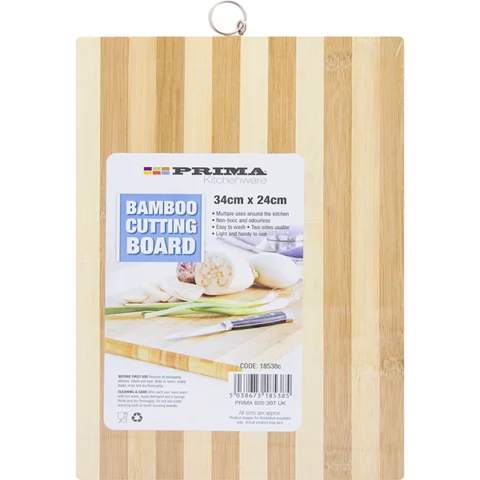 Prima Bamboo Chopping Board 34cm X 24cm