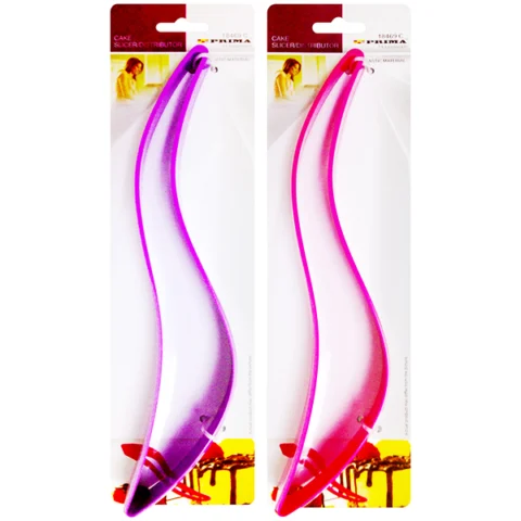Prima Cake Slicer & Distributor Assorted Colours