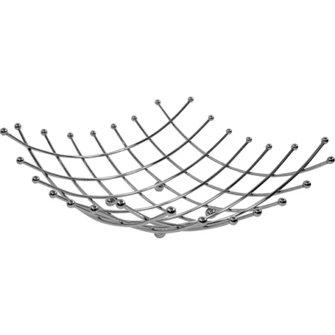 Prima Chrome Plated Wire Fruit Basket