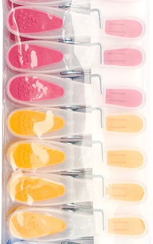 Prima Deluxe Plastic Clothes Pegs 12 Pack
