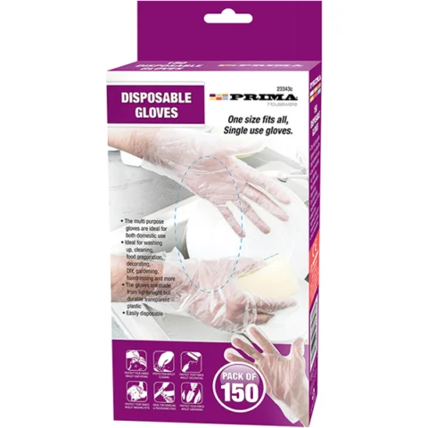 Prima Disposable Gloves Dispensing Box 150pc