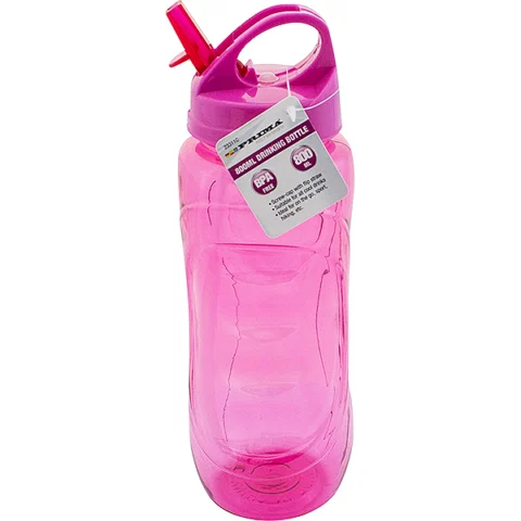 Prima Flip Lid Drinking Bottle Assorted Colours 800ml