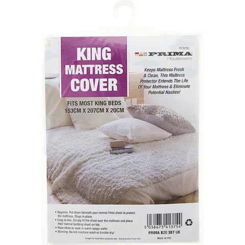 Prima King Mattress Cover 153 X 207 X 20cm