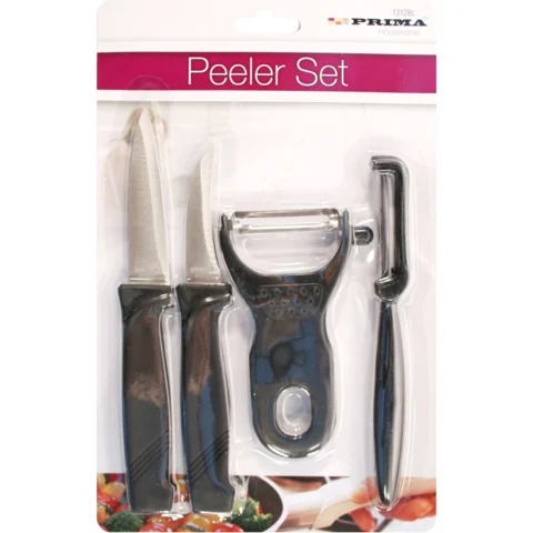 Prima Knife & Peeler Set 4pc