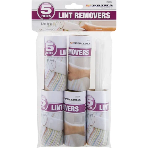 Prima Lint Removers With 5 Refills 1.4m