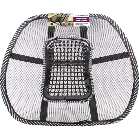 Prima Mesh Lumbar Support Cushion Black