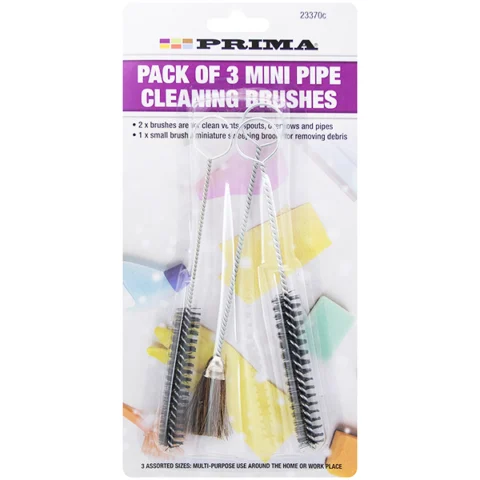 Prima Mini Pipe Cleaning Brushes Set 3pc