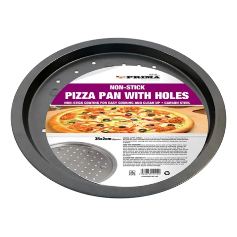 Prima Non-Stick Pizza Pan With Holes 35 X 2cm