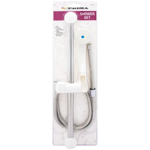 Prima One-Function Abs Stainless Steel Shower Set 120cm