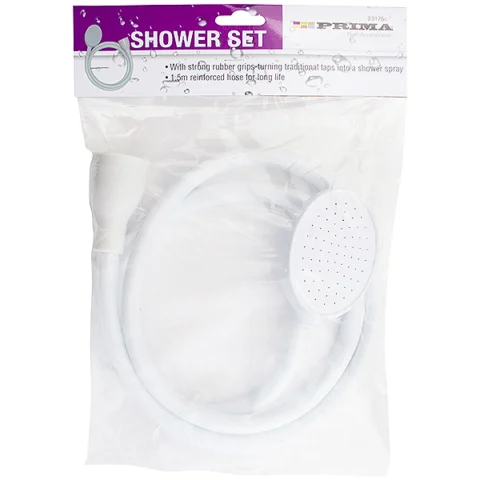 Prima PVC Shower Hose Pipe Set 1.5m