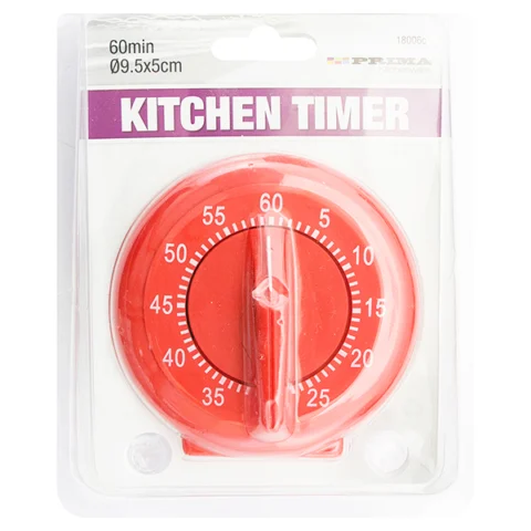 Prima Red 60-Minute Kitchen Timer