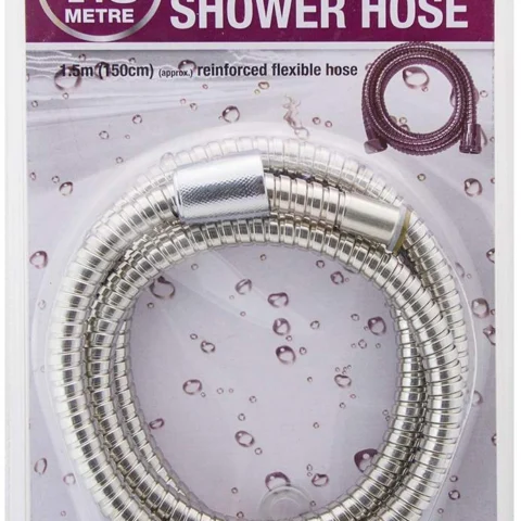 Prima Reinforced Flexible Shower Hose 1.5m