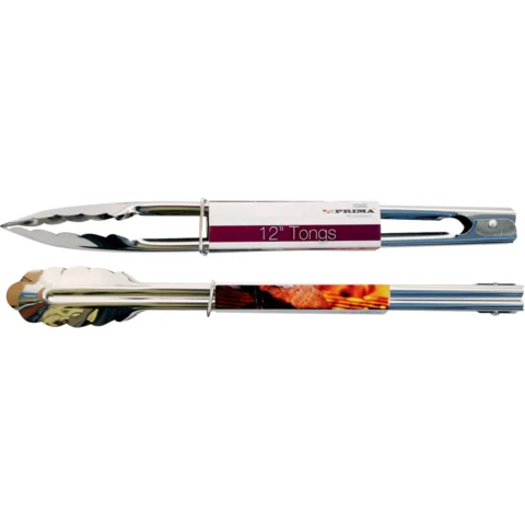 Prima Scalloped Tongs 30cm