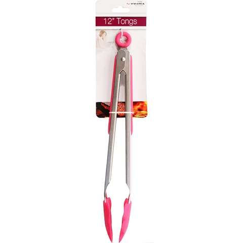 Prima Silicone Tongs 12"