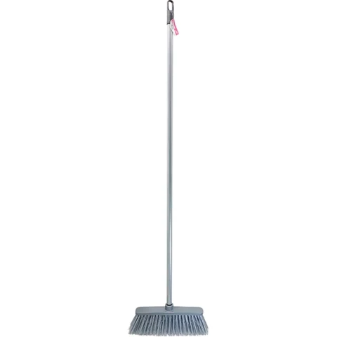 Prima Soft Bristle Broom With Stick 1.2m
