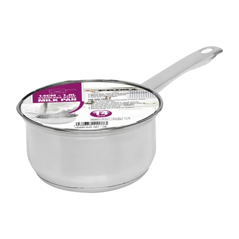 Prima Stainless Steel 14cm Milk Pan 1l