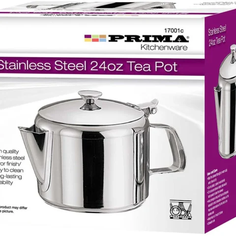 Prima Stainless Steel 24oz Tea Pot