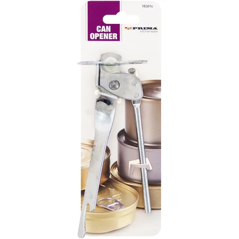 Prima Stainless Steel Can Opener On Card