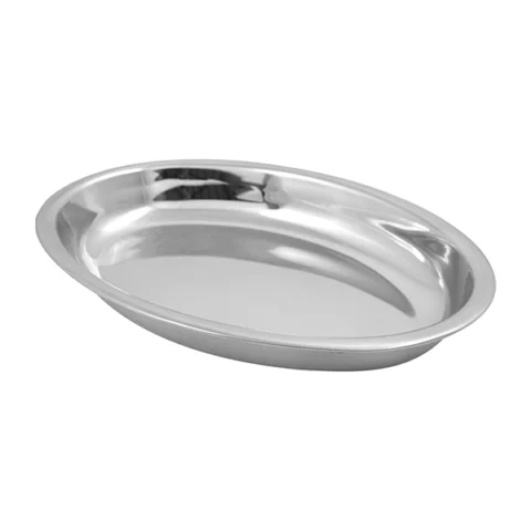 Prima Stainless Steel Oval Bowl 17cm