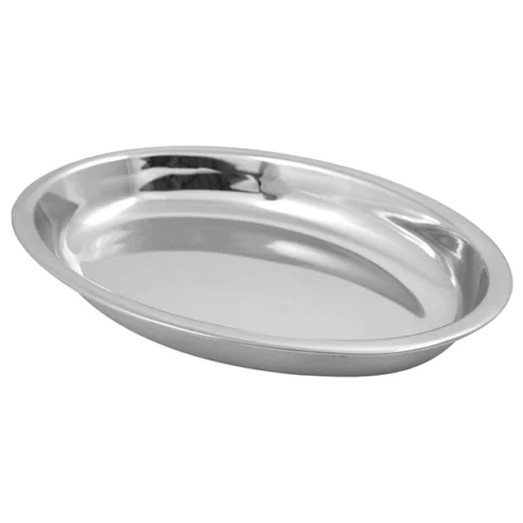 Prima Stainless Steel Oval Bowl 19cm