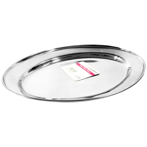 Prima Stainless Steel Oval Plate 30cm