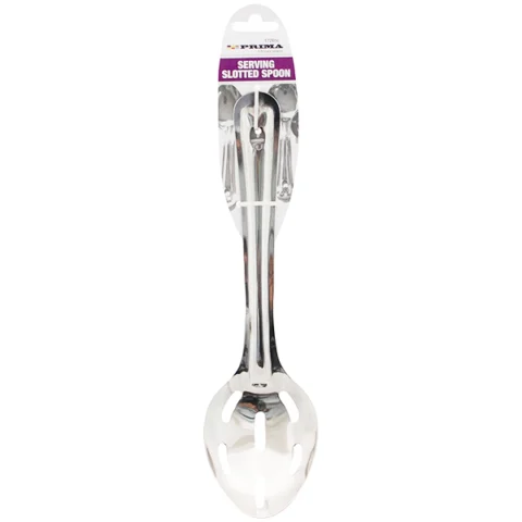 Prima Stainless Steel Slotted Serving Spoon