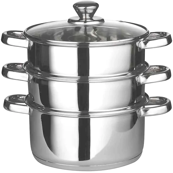 Prima Stainless Steel Steamer Set 3pc