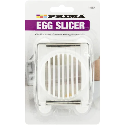 Prima White Egg Slicer 10cm