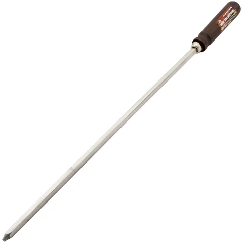 Prima Wooden Handle Stainless Steel BBQ Skewer 8mm