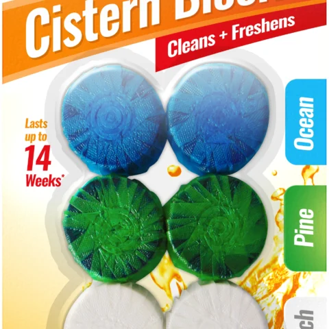 Prism Mixed Cistern Toilet Blocks Assorted
