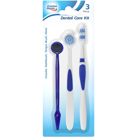 Pristine Gleam Dental Care Kit 3pc