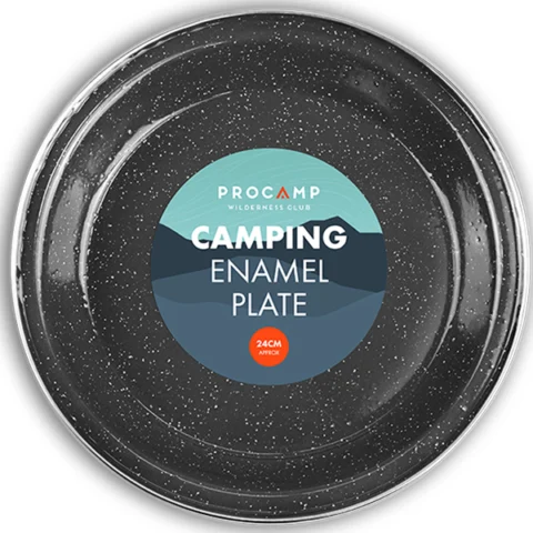 Procamp Camping Enamel Plate 24cm